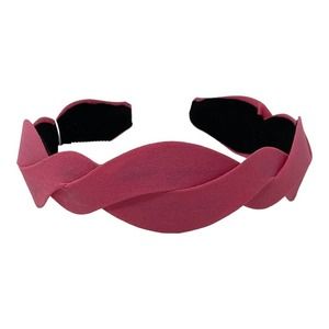 Tasha Nordstrom Wave Fabric Headband In Pink New With Tags